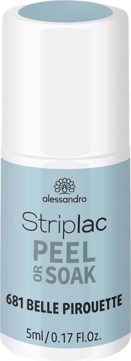 Alessandro Frozen Ballet Striplac Peel or Soak Belle Pirouette 5 ml (Blau, Türkis, Farblack)