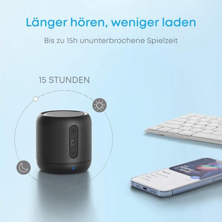 Immagine prodotto Anker Soundcore Mini - Bluetooth-Lautsprecher (15 h, Batteria ricaricabile)