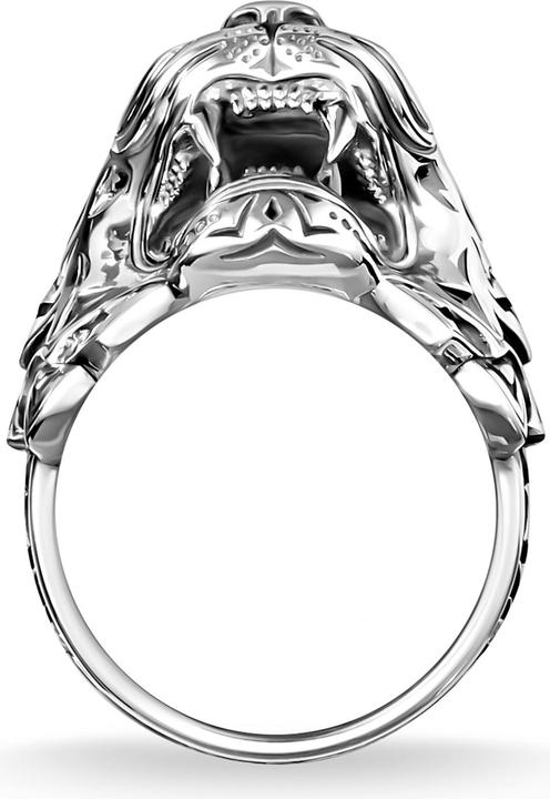 Immagine prodotto Thomas Sabo Anello tigre d'argento (56, 925 Argento)
