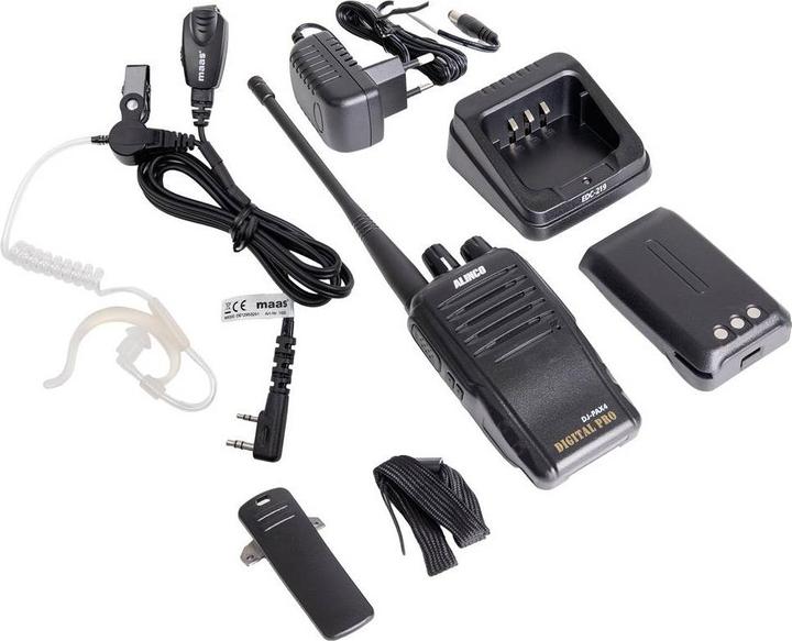 Actual product image Alinco Team-Set DJ-PAX-4 + KEP-24-VK 150099 PMR-Handfunkgerät 10er Set