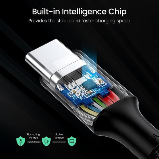Immagine prodotto Ugreen Cavo dati da USB-C 2.0 a USB-C 2.0 5A (2 m, USB 2.0)