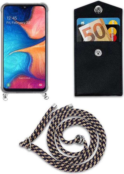 Produktbild Cadorabo TPU Handy Kette SILBER Cover