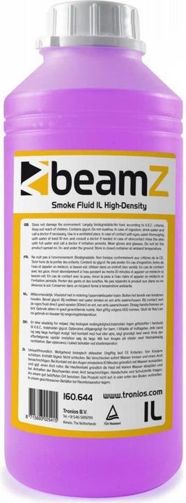BeamZ Fluide de brouillard 1L haute densité (Liquide de brouillard)