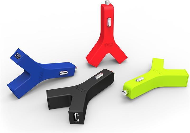 Image du produit Tylt Y-Charge Chargeur de voiture USB double