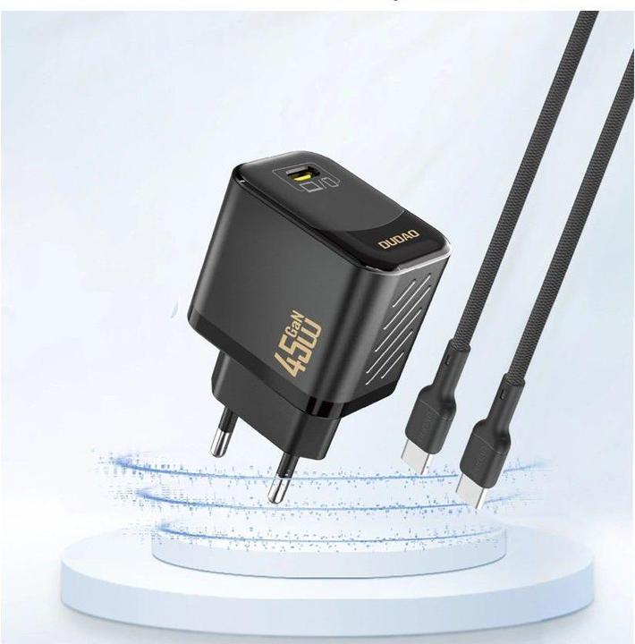 Image du produit Dudao A28EU 45W GaN Charger Black (45 W)
