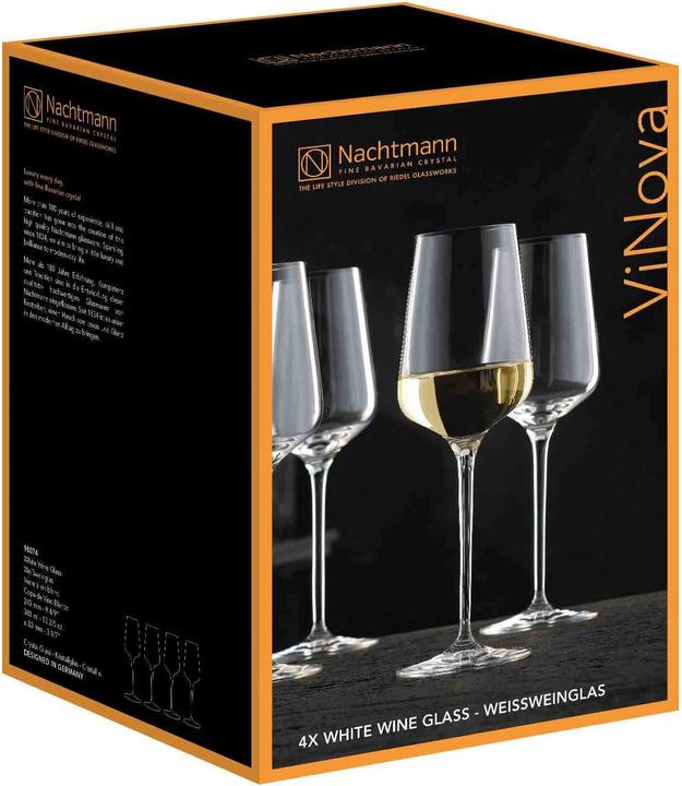 Actual product image Nachtmann ViNova (38 cl, 4 Glasses, White wine glasses)