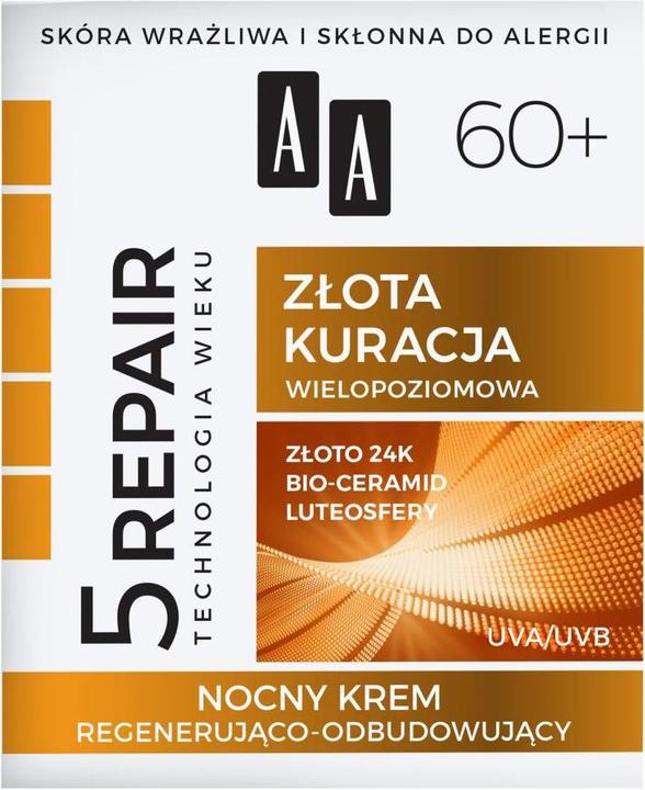 Oceanic Age Technology 5Repair 60+ Regenerating Night Cream 50ml (50 ml, Nachtcreme)