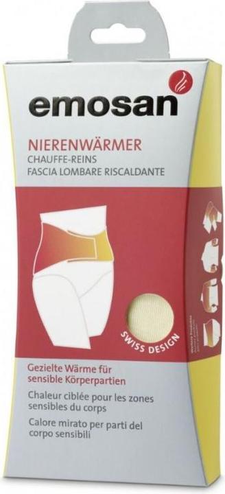 Actual product image Emosan Kidney Warmer with Velcro (S)