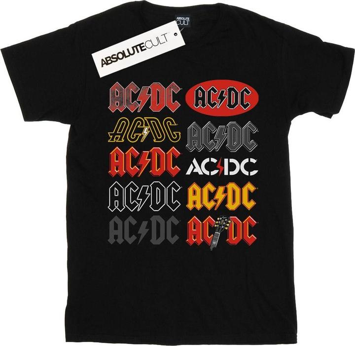 AC/DC Multi Logos TShirt