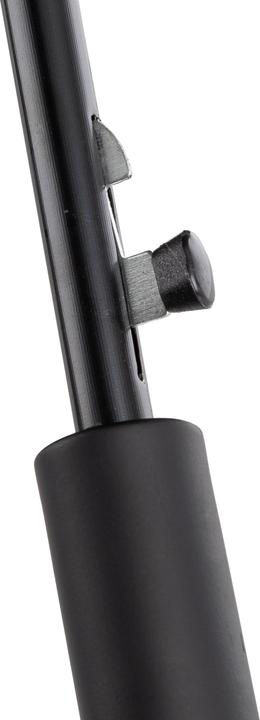 Actual product image Idena Stick umbrella black Ø100cm soft-touch design handle