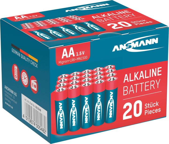 Produktbild Ansmann LR6 Mignon (20 Stk., AA)