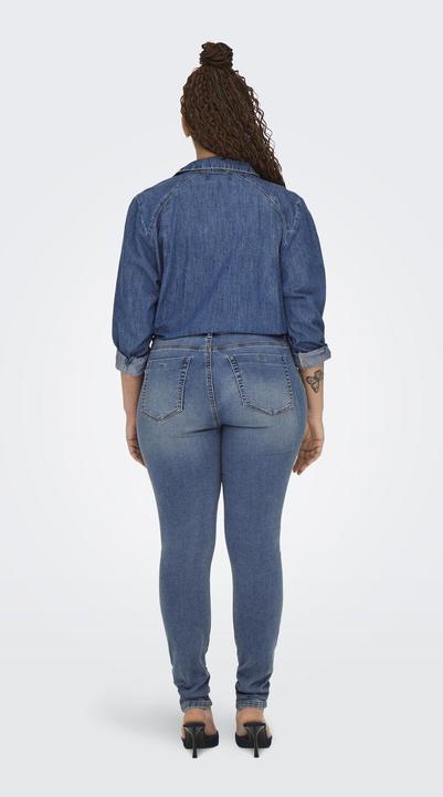 Produktbild Only CARFOREVER Hohe Taille Skinny Fit Jeans Skinny Jeans (48)