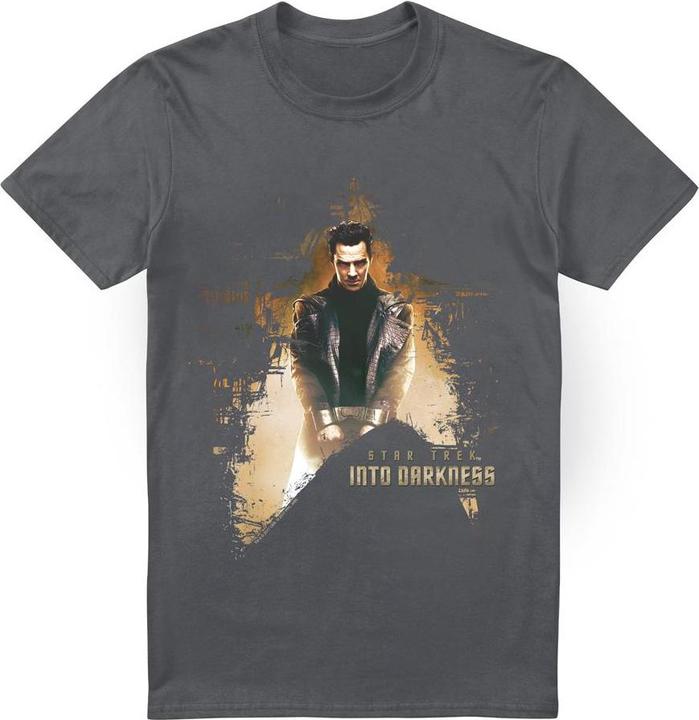 Actual product image Star Trek: Into Darkness Mens Dark Villain T-Shirt (4XL)