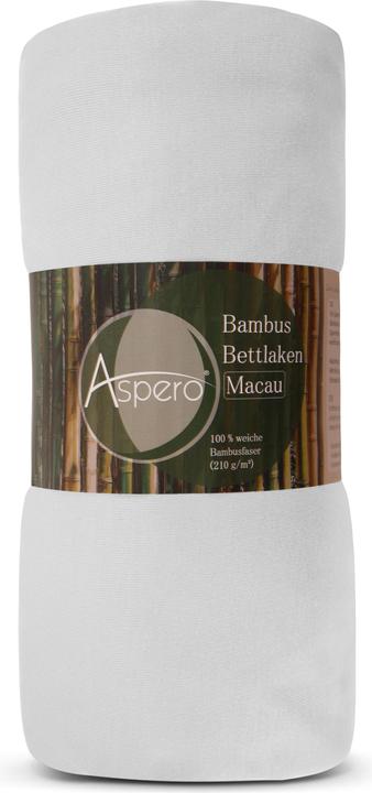 Immagine prodotto Aspero Lenzuolo matrimoniale in bambù Macao (90 x 200 x 30 cm)