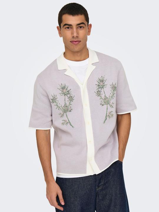 Actual product image Only & Sons ONSRUN Gestricktes Polo-Hemd Strickpullover (XXL)
