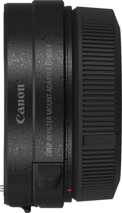 Actual product image Canon EF-EOS R bayonet adapter with insert filters (C-PL)