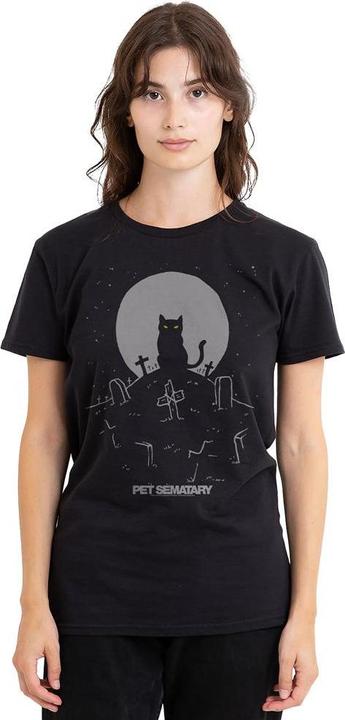 Image du produit Pet Sematary - T-shirt CAT WITH TOMBSTONES - Adulte (L)