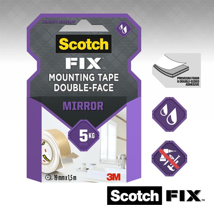 Produktbild 3M Scotch Montageband (19 mm)