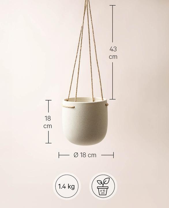 Produktbild Esmée Hängetopf (18 cm)