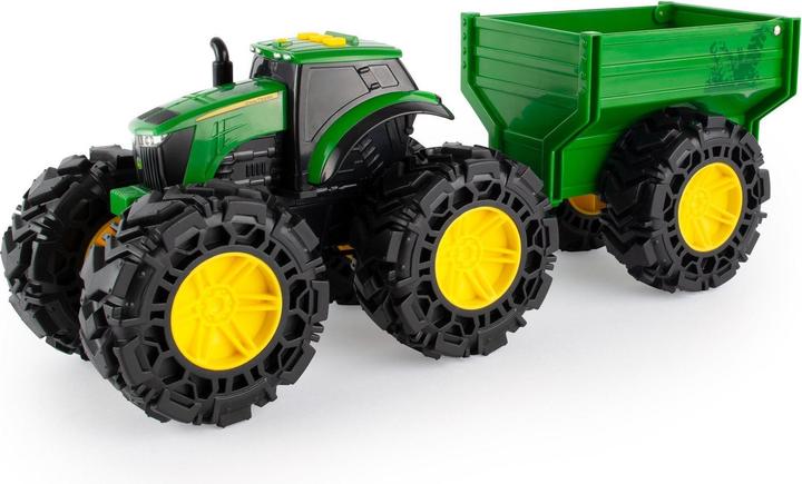 John Deere Tractor with trailer