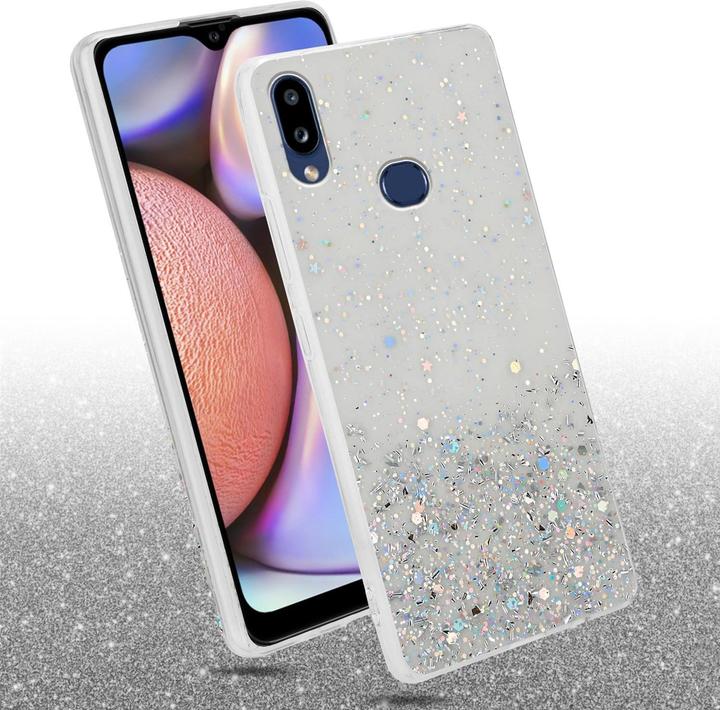Produktbild Cadorabo TPU Cover funkelnder Glitter (Samsung Galaxy A10s, Samsung Galaxy M01s)