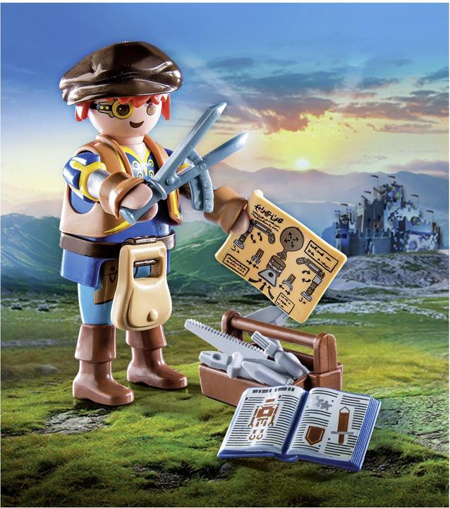 Actual product image Playmobil 71302 Novelmore - Dario with tools (71302, Playmobil Novelmore)
