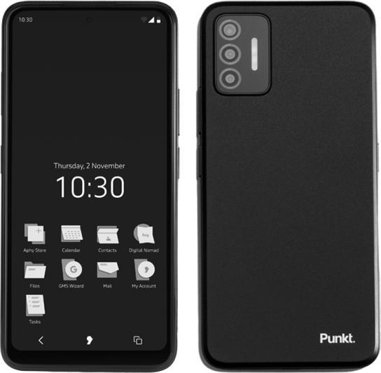 Punkt. MC02 (128 GB, Nero, 6.67", Doppia SIM Ibrida, 64 Mpx, 5G)