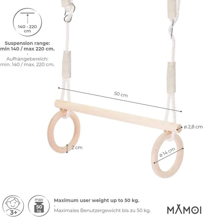 Actual product image Mamoi Trapeze