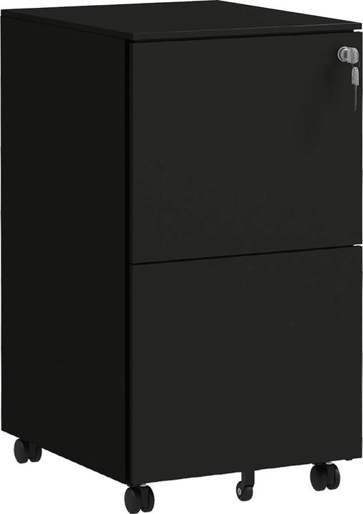 Actual product image Vinsetto Mobile pedestal with 2 lockable drawers