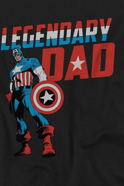 Produktbild Captain America Legendary Dad TShirt (S)