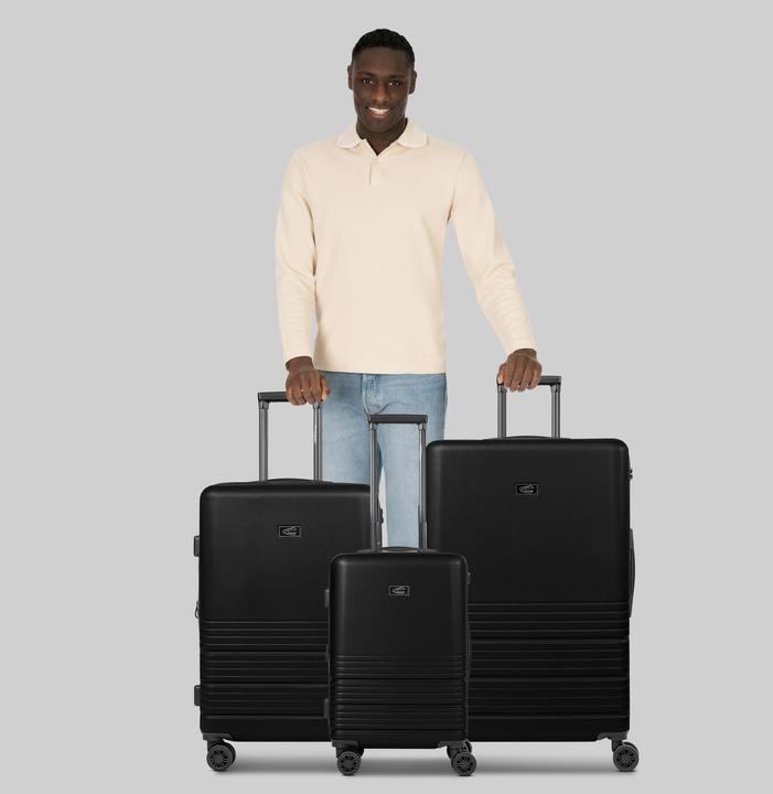 Immagine prodotto Camel Active Hanoi 4 Rollen Kofferset 3-teilig mit Dehnfalte (202 l)
