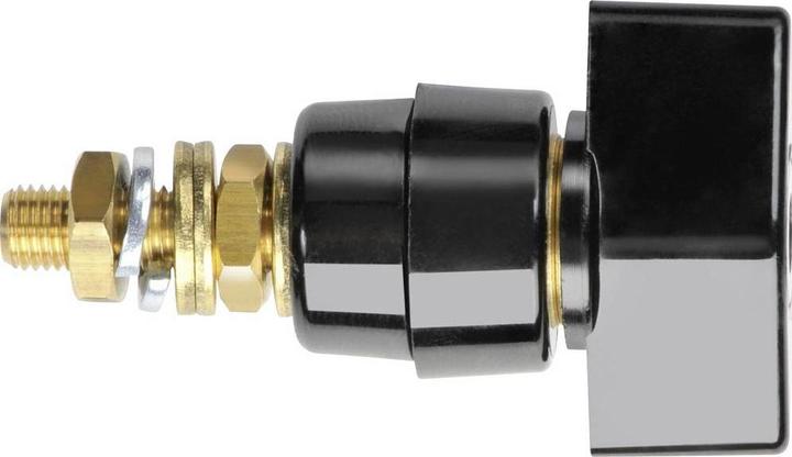 Produktbild Schutzinger Schützinger POL 631 / SW Polklemme Schwarz 63 A 1 St.