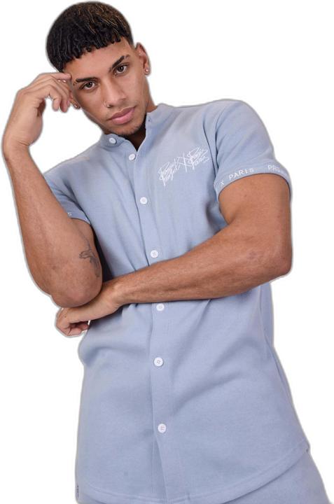 Image du produit Project X Paris chemise col mao style maille (XS)