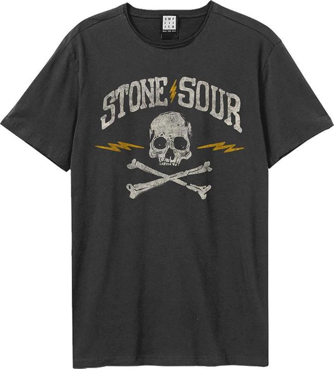 Actual product image Amplified Unisex Adult Skull Stone Sour T-Shirt (XXL)