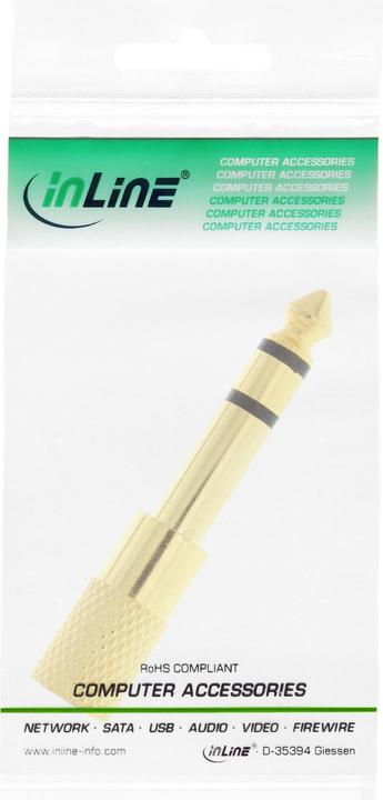 Produktbild InLine Audio Adapter (Klinkenadapter)