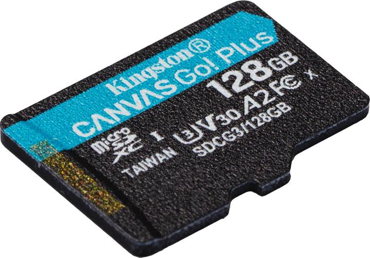 Produktbild Kingston Canvas Go! Plus microSD (128 GB, microSDXC, U3, UHS-I)