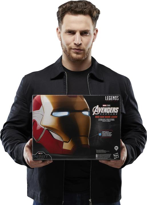 Produktbild Hasbro Avengers: Endgame Marvel Legends Elektronischer Helm Iron Man Mark LXXXV
