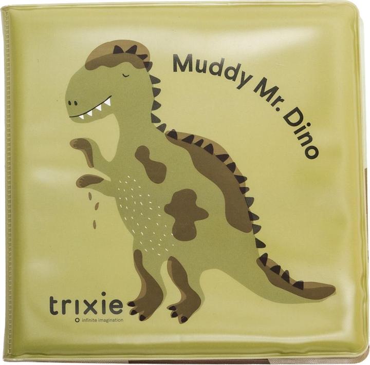 Actual product image Trixie Baby Dino colour-changing bath book