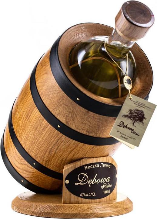 Produktbild Debowa Polska Wodka-Flasche im Holzfass (1 x 100 cl)