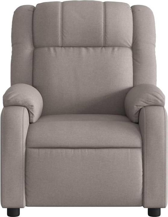 Immagine prodotto VidaXL Poltrona massaggiante Poltrona TV Poltrona relax Poltrona elettrica Tessuto Taupe