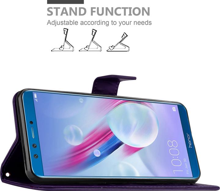 Actual product image Cadorabo Flower Book Cover (Honor 9 Lite)