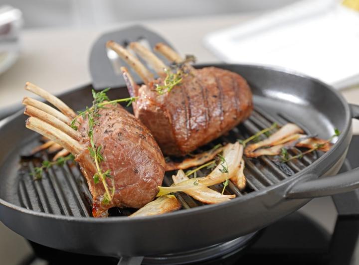 Actual product image Staub Grill pan (26 cm, Grill pan, Cast iron)