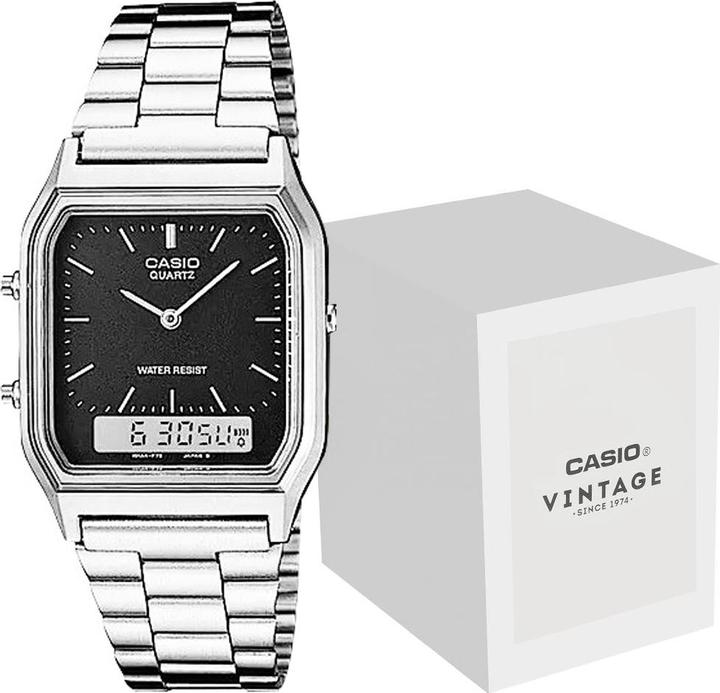 Produktbild Casio Vintage Aq-230a-1dmqyes (Digitaluhr, Analoguhr, 27.80 mm)