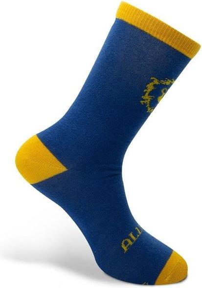 Produktbild ABYstyle WORLD OF WARCRAFT - Socks - Blue Yellow - Alliance (Einzelpack, One Size)