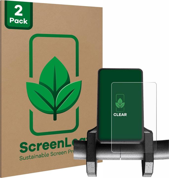 Actual product image ScreenLeaf Protective film sustainable screen protector screen protector film clear transparent