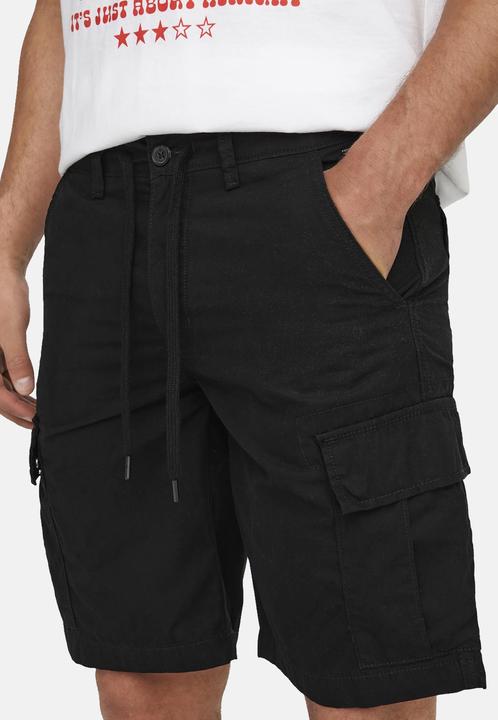 Produktbild Only & Sons Cargoshorts Loc kurze Hose mit vielen Taschen (XL)