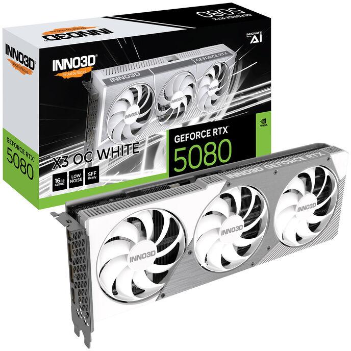 Actual product image Inno3D GeForce RTX 5080 X3 OC (16 GB)