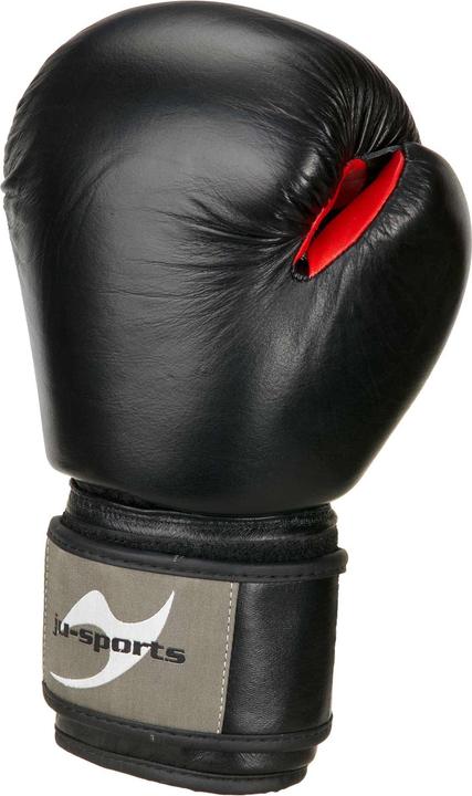 Actual product image Ju-Sports Boxing gloves black / red (10 OZ, 10)