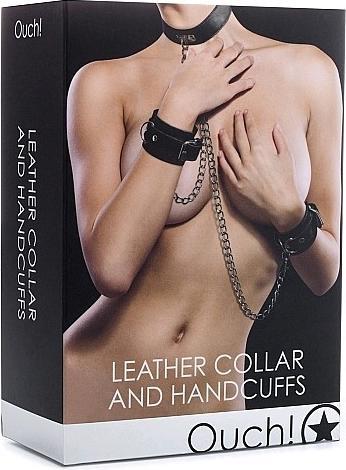 Immagine prodotto Ouch! Polsini collo braccio nero