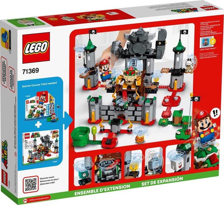Image du produit LEGO Ensemble d'extension de la forteresse de Bowsers (71369, LEGO Super Mario)